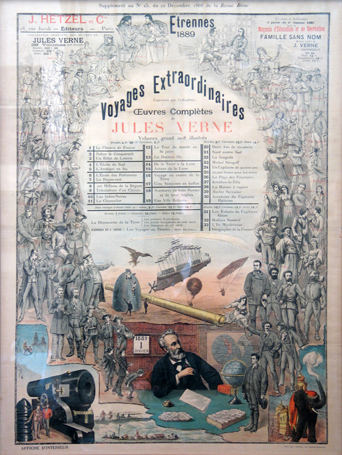 affiche Voyages extraordinaires